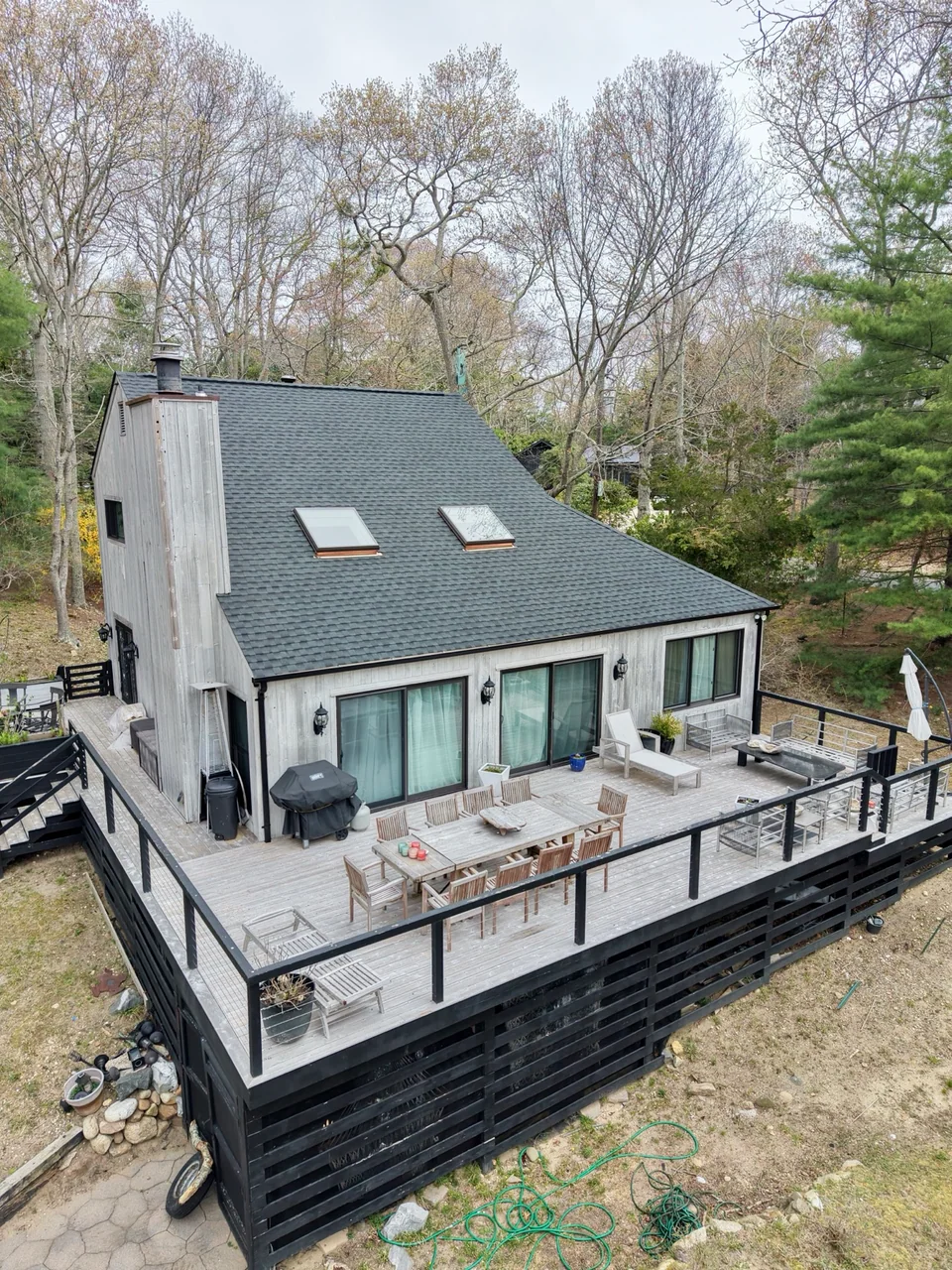 Safeway Roofing NY deck and shingle roof project